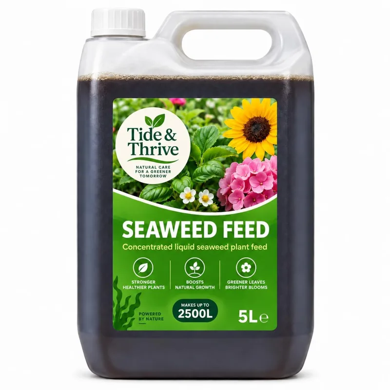 Tide & Thrive Seaweed Feed 5L container